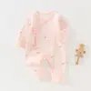 Mameluco de algodón con mariposas, mameluco colorido de algodón para bebé recién nacido, mameluco de mariposas para todas las estaciones, enterizo de algodón puro posparto, traje para gatear