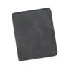 2025 Nueva Cartera Corta Frosted Retro Multicolor Estilo Coreano Portatarjetas de Estudiante Cartera Todo en Uno de Cuero Suave para Hombres y Mujeres
