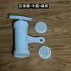 Máquina Plástica Manual para Pressionar Massa de Macarrão para Uso Doméstico, Placas Moldes para Fazer Macarrão Grosso e Fino, Macarrão Espiralado Redondo e Acessórios do Molde