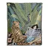 Atacado do Fabricante Manta Multifuncional para Camping Toalha de Mesa para Acampamento ao Ar Livre Tecido Jacquard Tingido na Massa Manta Toalha de Mesa para Piquenique de Acampamento