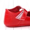 Otoño nuevo fondo suave zapatos de bebé lazo zapatos para niños pequeños zapatos de princesa para niña zapatos de cuero PU al por mayor 2269