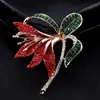 Elegante broche de narciso con diamantes completos pasador de alta gama accesorio de ropa de temperamento coreano corsage accesorio para ropa de otoño e invierno hebilla para chal