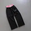 Pantalones Casuales Sueltos de Hip-Hop Callejero Retro Americano de Moda Transfronterizos Europeos de Doble Cintura Falsos de Dos Piezas