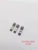 Cabeça de zíper de fábrica em estoque Não. 3 Não. 5 platina eletroforese nylon base trava cabeça cursor puxador zíper atacado