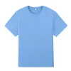 Camiseta lisa de manga corta de algodón puro de peso pesado de 170 g de la fábrica de origen, embalaje discreto sin abrir, distribución con protección de privacidad, dropshipping de una sola pieza