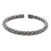 Suministro exclusivo transfronterizo europeo y americano de 2026 de nuevas pulseras de malla de alambre de estilo japonés y coreano, pulseras de cabeza redonda en forma de C, disponibles en grandes cantidades del fabricante original