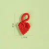 Festival del Bote del Dragón Cadena Colorida Zongzi DIY Colgante Portátil Hecho a Mano Pulsera para Niños con Cuentas Pulsera de Hilo Rojo para Mujeres