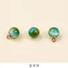 Botones de Resina de Color Jade Sintético Estilo Chino Nuevo de 10 mm Botones para Ropa de Estilo Chino Camisa Cárdigan Chaleco Traje Tang Accesorios