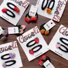Novo Estilo Coreano Crianças Outono Inicial Lã Crochê à Mão Mini Frutas BB Clip Meninas Simples Adulto Conjunto de Faixa de Cabeça