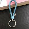 Chaveiro de Corda de Couro Trançado Chaveiro de Carro Chaveiro Pingente de Bolsa Acessórios Fabricante Atacado