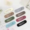 Pinzas para el Cabello Planas de 11 cm, Pinzas Antideslizantes Mate para Mujer, Accesorios para el Cabello de Sujeción Fuerte para Todo Tipo de Cabello, Uso Diario, Boda, Fiesta, Cita, Playa