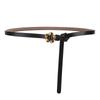 Cinto Fino Novo Moda Feminina Versátil Estilo Coreano Cinto Retrô Tendência para Mulheres Cinto Decorativo para Calças Tendência