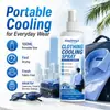 Spray Refrescante Kineshinex para Ropa de Verano, Deportes al Aire Libre, Viajes y Trayectos al Trabajo, Adecuado para Camisetas