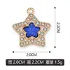 Colgante Estrella KC Oro Hueco DIY Collar Pulsera Dijes Accesorios de Joyería Venta Directa de Fábrica Lote Mixto Disponible Transfronterizo
