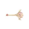 Pinza para el Cabello con Varita Mágica de Hada Súper Linda Estilo Japonés Linda Femenina Corazón Recortador de Cabello Pinza Lateral Pinza para Flequillo Pinza de Pato