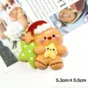 Dibujo Animado 2025 Nueva Decoración de Navidad DIY Accesorios de Resina Pegamento de Crema Grande Pasador para el Cabello Funda para Teléfono Móvil Hebilla de Zapato