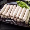 Dumplings Sabor Camarão Rei do Mar 100g 30 Caixas Embalagem Simples Dumplings de Camarão Dumplings de Pele de Peixe Dumplings Yen Ingredientes para Hot Pot Chaoshan Dou Lao Uso Comercial