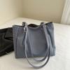 Bolso de Gran Capacidad Estilo Coreano, Nuevo Bolso de Hombro Simple y Moderno, Bolso Tote de Mano Casual para Ir al Trabajo, Bolso de Mujer