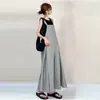 En Stock Estilo Japonés 2026 Verano Nueva Moda Pantalón de Peto de Pierna Ancha Liso Plegado Estilo Delgado de Verano
