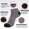 Calcetines Acolchados para Hombre y Mujer de Caña Baja Cómodos Calcetines Deportivos para Correr Montañismo Reducción de Fricción Duraderos Transpirables Calcetines Casuales