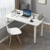 Escritorio de oficina escritorio se puede hacer con patas largas y cortas, renovación de media ventana de mirador media escritorio, patas móviles de altura ajustable, escritorio de esquina