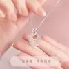 Collar Colgante de Pez Koi para Mujer, Cadena para Clavícula de Moda de Lujo Ligero Estilo Chino Nuevo, Diseño Versátil y Suave, Cadena de Cuello de Alta Gama