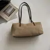 Bolso Merade de Alto Valor Estilo Coreano para Mujer 2026 Otoño Nueva Llegada Bolso de Axila Retro Color Sólido Exquisito Bolso de Hombro Único Moderno