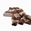 Otoño e Invierno Ropa de Punto para Niños Estilo Coreano Primavera Cárdigans Rayados Ropa para Niños Niños y Niñas Ropa de Punto Color Puro Nuevos Tops Modernos