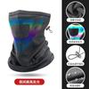 Máscara de Invierno para Montar Cationica Cálida para Cuello Esquí a Prueba de Frío Repelente al Agua Protección para Orejas Bandana Reflectante DTJ22