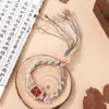 Pulseira de Contas de Dopamina Relógio Feminino Atacado Aparência de Alto Padrão Ajustável Feito à Mão Pulseira de Relógio Feminino Relógio Feminino