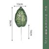 Hojas Artificiales Transfronterizas, Estructura para Trepar Gatos, Belleza de Sisal, Hojas de Plátano, Accesorios para Arreglos Florales Artificiales, Accesorios para Sesiones de Fotos, Hojas de Sandía