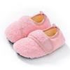 Zapatos de piso para padres e hijos otoño e invierno zapatos de interior para niños engrosados a prueba de frío antideslizantes para aprender a caminar suela blanda calcetines de piso con forro polar para parejas