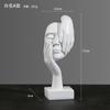 Artesanato de Estilo Europeu Ornamentos Escultura de Personagem Abstrato Simples Decorações de Arte para Escritório Sala de Estar Transfronteiriço