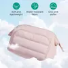 Bolsa de Cosméticos de Moda Transfronteriza Feihong, Bolsa de Almacenamiento de Cosméticos de Gran Capacidad, Bolsa de Almacenamiento de Cosméticos Esponjosa Ligera para Viaje