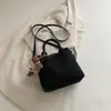 Bolsa de mão grande capacidade, estilo ocidental chique, estampa de leopardo, nova moda, bolsa de ombro, bolsa transversal e bolsa de axila para mulheres 2026