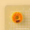 Brilhante pão assado simulação comida brinquedo cola de creme DIY grampo de cabelo chaveiro copo de água acessórios de resina