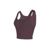 Roupa íntima esportiva com alça de ombro de cor sólida europeia e americana sutiã Top sem marcação Yoga Roupa de ginástica sutiã Roupas de Yoga Femininas