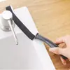 Cepillo de Limpieza para Grietas de Aleación con Mango Largo para el Hogar, Baño, Cocina, Esquinas de Azulejos, Ranuras de Ventanas, Cepillo Multifuncional de Cerdas Duras