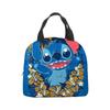 Bolsa de almuerzo con diseño de estrella de Stitch, lonchera de dibujos animados de Stitch para bebé, bolsa de picnic de papel de aluminio, lonchera portátil, bolsa de hielo