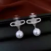 Brincos Planeta Diamante Pérola Agulha de Prata Luxo Leve High-End Exquisitos Design de Nicho Tendência Brincos Atacado
