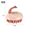 Escova de Shampoo de Silicone Escova Massageadora Ferramenta para Lavar Cabelo de Adulto Pente de Shampoo Escova para Cabeça Coçador Anti-Coceira para Couro Cabeludo