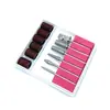 Conjunto de 6 Peças de Broca e Lixa para Unhas Ferramentas de Polimento para Manicure Disponíveis em Estoque