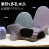 Cueva Escondite Terrario Refugio Casa para Peces y Camarones Mini Cueva de Puesta para Loros Acuario de Tang Nido Tanque de Cría de Peces Exóticos Acuario