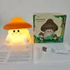 Luz de Noche de Silicona con Forma de Tortuga, Luz Suave Ajustable y No Deslumbrante, Luz Táctil de Doble Propósito para Dormitorio, Mesita de Noche, Lactancia y Cuidado del Bebé
