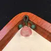 Ágata Rojo Jade Vaina de Loto Pequeña Tejida a Mano Roja Pulsera Accesorio DIY Colgante Accesorios Venta al por Mayor en Stock