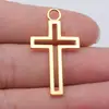 39X21mm 2,37g Pingente de Cruz Produção Criativa DIY Acessórios de Liga
