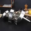 Embudo Personalizado de Acero Inoxidable con Varios Tamaños y Aberturas, Vertedor de Vino, Malla Filtrante, Embudo para Aceite para Uso en la Cocina del Hogar