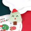 Nueva corona de Papá Noel, muñeco de nieve de peluche, broche de anciano, accesorios para niños, sombrero, calcetines, decoración, accesorios navideños
