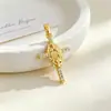 Cobre con Oro RealVajra Luz Sutra Cruz Moda Transfronteriza DIY Joyería con Cobre Circonita Microincrustación, Versátil y Popular