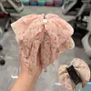 Novo prendedor de cabelo triângulo de tecido 2026, presilha tubarão estampa de leopardo retrô, prendedor de cabelo volumoso para a parte de trás da cabeça, acessório de cabelo fofo